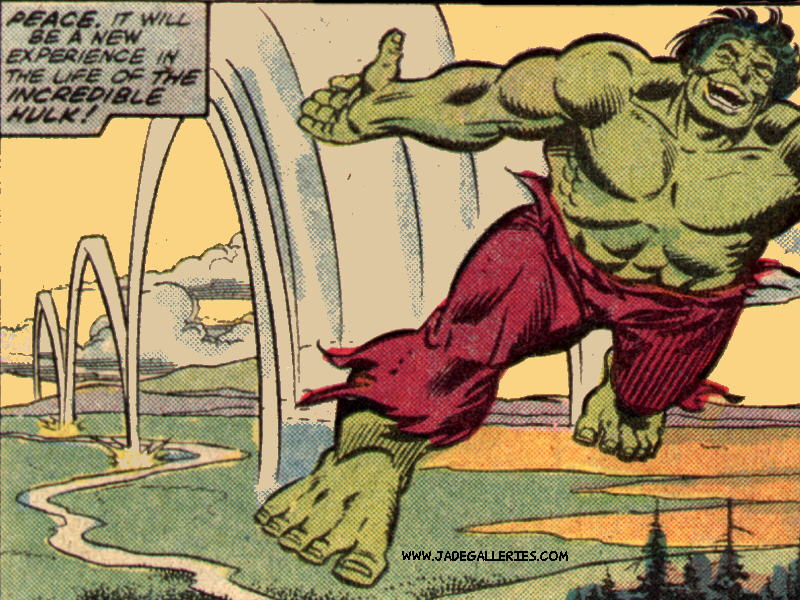 Hulk Leaping